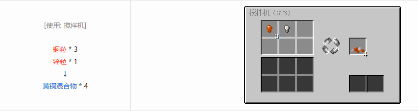 我的世界格雷科技6工具合成表大全