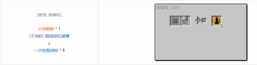 我的世界格雷科技6工具合成表大全