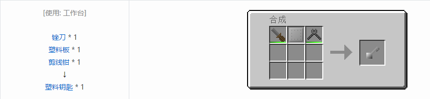 我的世界格雷科技6工具合成表大全