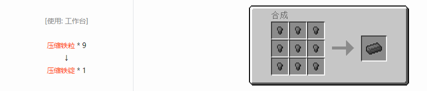 我的世界格雷科技6锭合成表大全