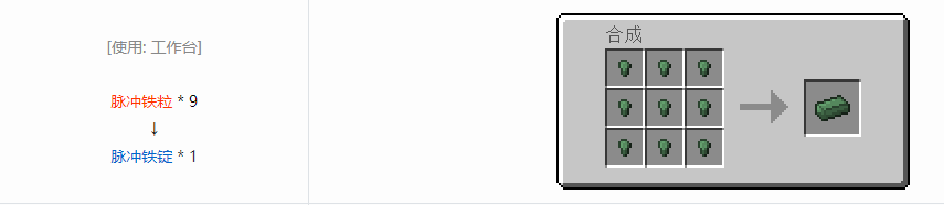 我的世界格雷科技6锭合成表大全