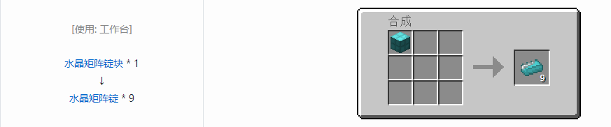 我的世界格雷科技6锭合成表大全