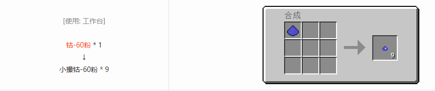 我的世界格雷科技6小撮粉合成表大全