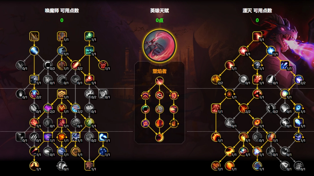 魔兽世界11.2湮灭唤魔师大米天赋加点一览