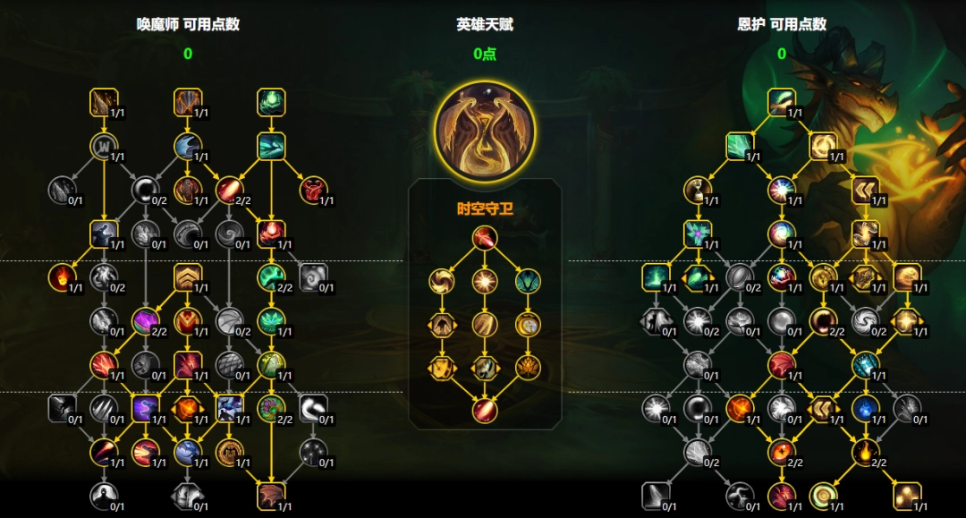 魔兽世界11.2恩护唤魔师大米天赋加点一览