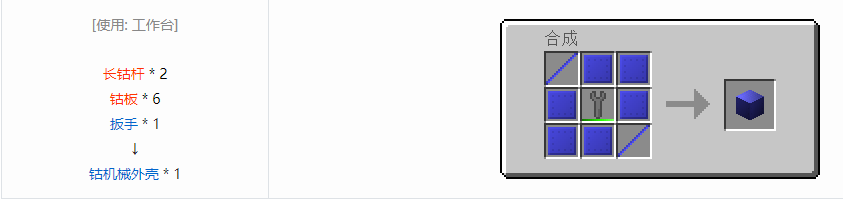 我的世界格雷科技6机械外壳合成表大全