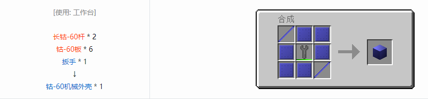 我的世界格雷科技6机械外壳合成表大全