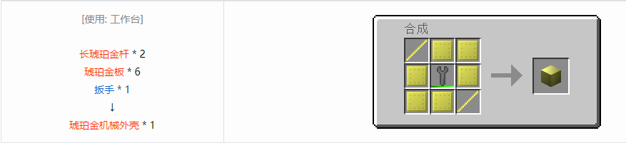 我的世界格雷科技6机械外壳合成表大全