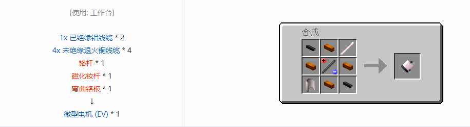 我的世界格雷科技6中间件合成表大全
