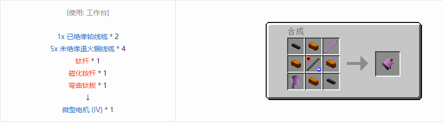 我的世界格雷科技6中间件合成表大全