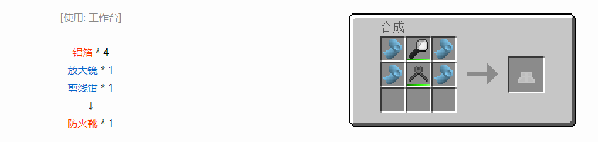 我的世界格雷科技6装备合成表大全