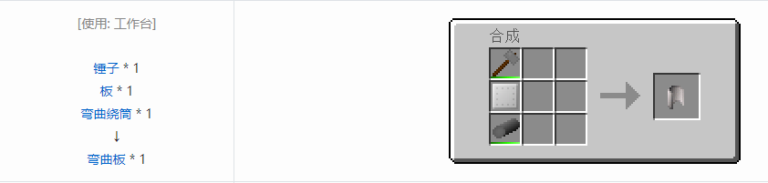 我的世界格雷科技6材料合成表大全