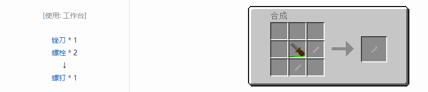 我的世界格雷科技6材料合成表大全