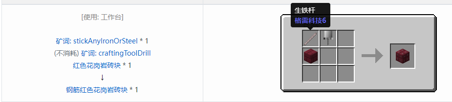 我的世界格雷科技6装饰品合成表大全