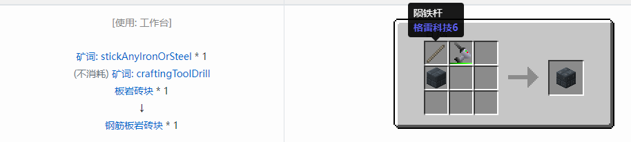 我的世界格雷科技6装饰品合成表大全