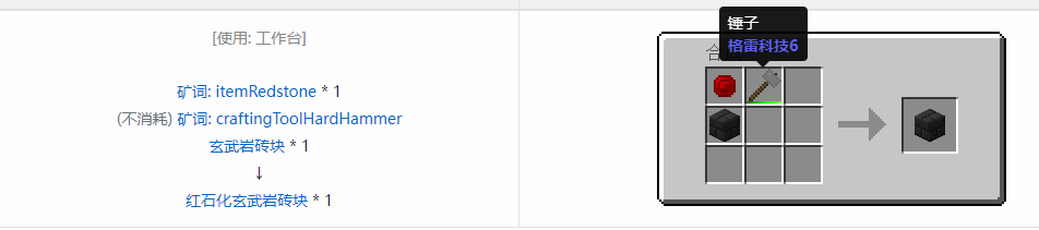 我的世界格雷科技6装饰品合成表大全