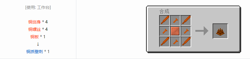 我的世界格雷科技6装饰品合成表大全