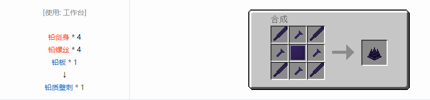 我的世界格雷科技6装饰品合成表大全