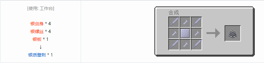我的世界格雷科技6装饰品合成表大全