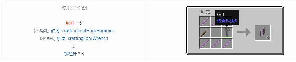 我的世界格雷科技6装饰品合成表大全
