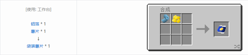 我的世界格雷科技5食物合成表大全