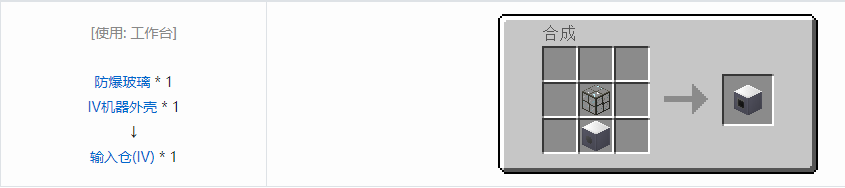 我的世界格雷科技5多方块结构通用组成方块合成表大全
