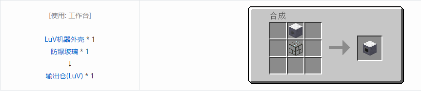 我的世界格雷科技5多方块结构通用组成方块合成表大全