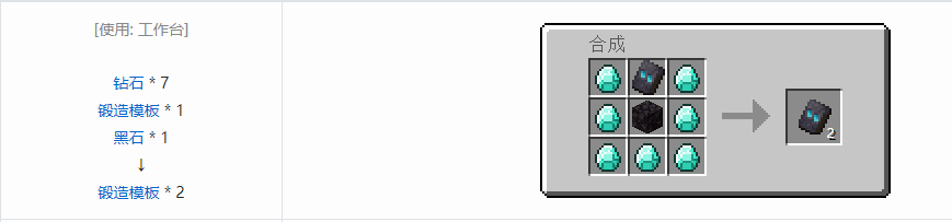 我的世界盔甲纹饰锻造模板怎么获得