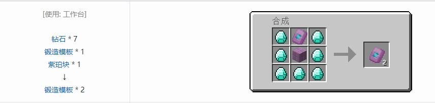 我的世界盔甲纹饰锻造模板怎么获得