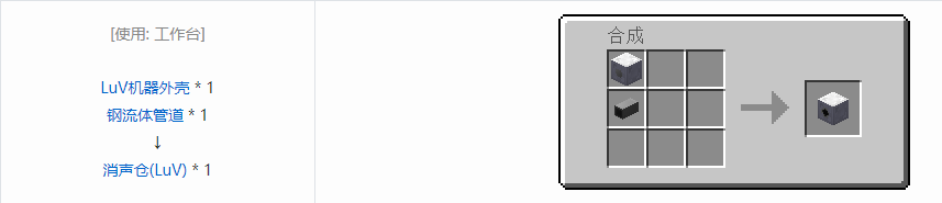 我的世界格雷科技5多方块结构通用组成方块合成表大全