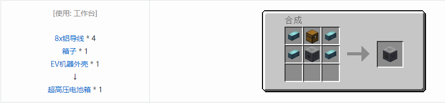 我的世界格雷科技5单方块机器合成表大全