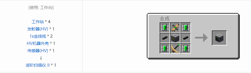 我的世界格雷科技5单方块机器合成表大全