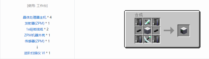 我的世界格雷科技5单方块机器合成表大全