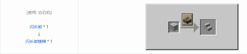 我的世界闪长岩楼梯怎么做