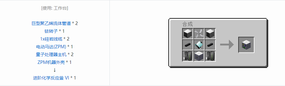 我的世界格雷科技5单方块机器合成表大全