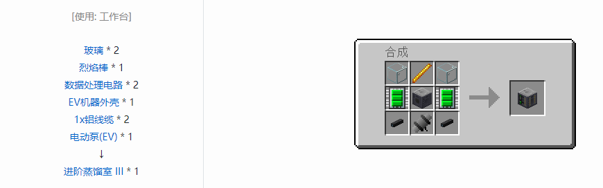 我的世界格雷科技5单方块机器合成表大全