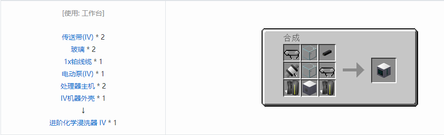 我的世界格雷科技5单方块机器合成表大全