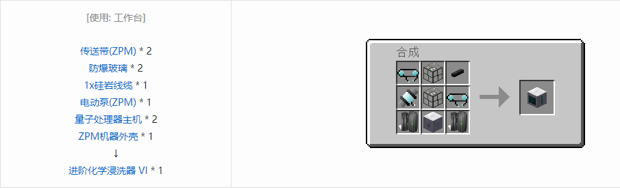我的世界格雷科技5单方块机器合成表大全