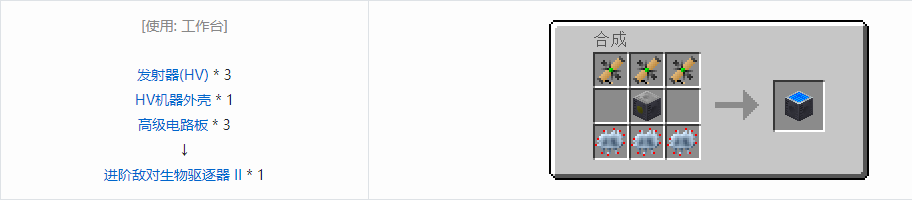 我的世界格雷科技5单方块机器合成表大全