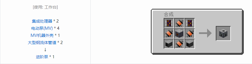 我的世界格雷科技5单方块机器合成表大全