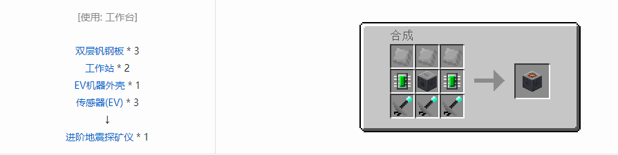 我的世界格雷科技5单方块机器合成表大全