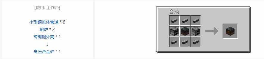 我的世界格雷科技5单方块机器合成表大全