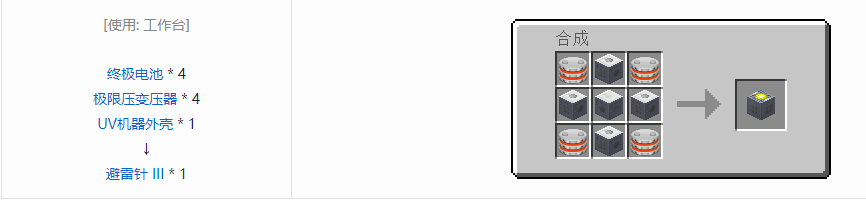 我的世界格雷科技5多方块结构主体合成表大全