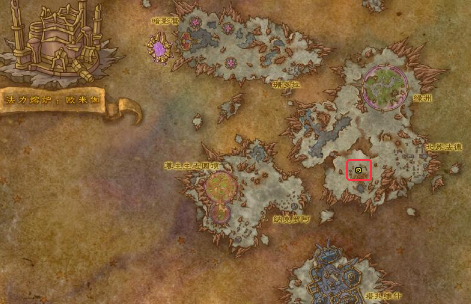 魔兽世界被遗忘的风铃位置坐标