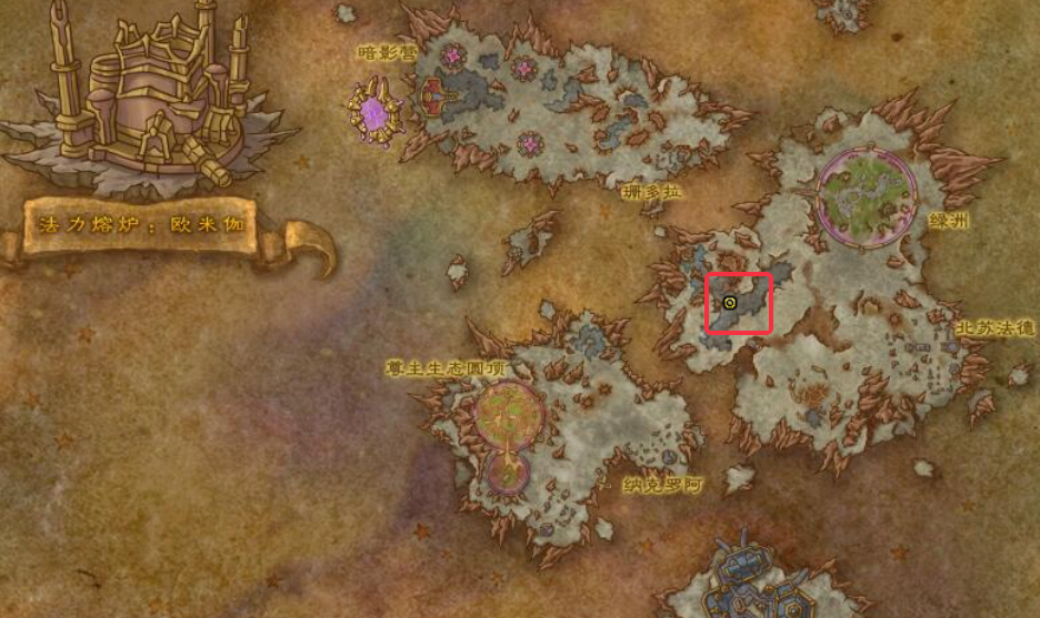 魔兽世界伊希瑟尔最爱的水晶位置坐标