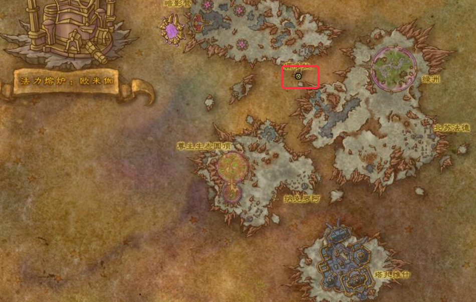 魔兽世界草草缝制的袋子位置坐标