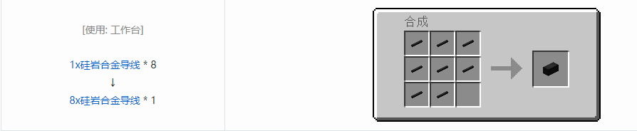 我的世界格雷科技5 8x导线合成表大全