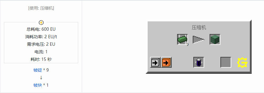 我的世界格雷科技5块合成表大全