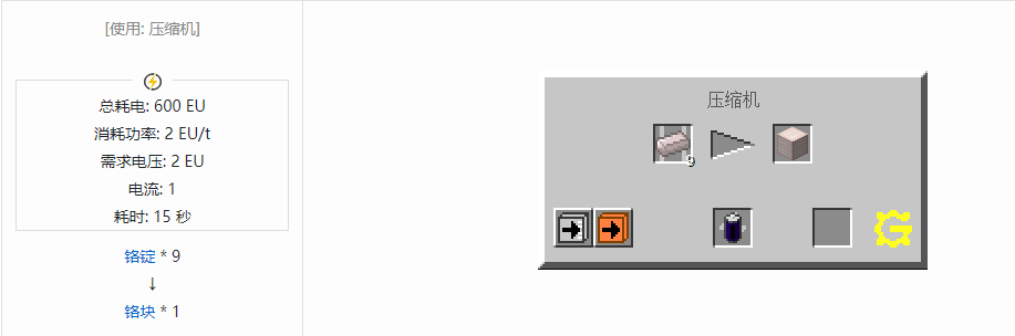 我的世界格雷科技5块合成表大全