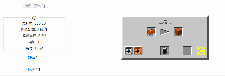 我的世界格雷科技5块合成表大全